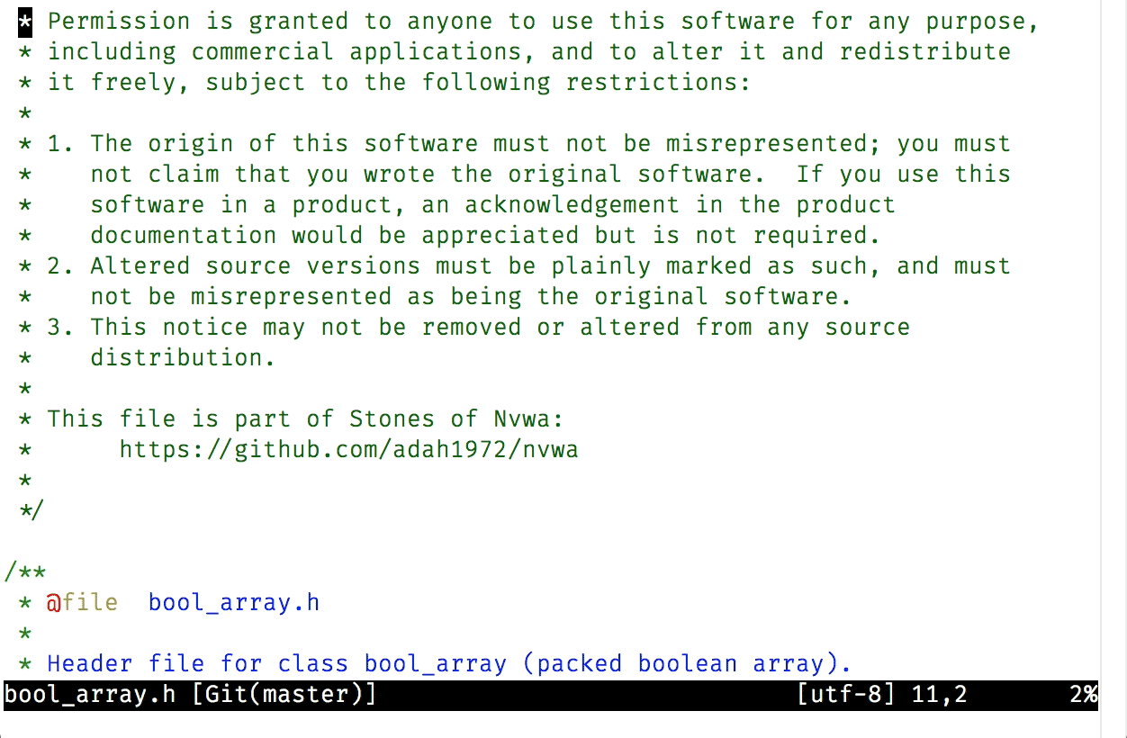 设置行宽为 64、使用数字列表,然后格式化注释 Fig11.6